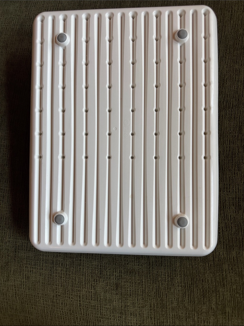 OXO White Bottle Drying Rack with Gray Peg Tips - Picture 2 of 3
